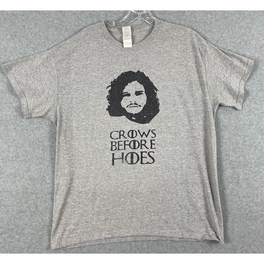 Game of Thrones John Snow T Shirt Size L Grey‎